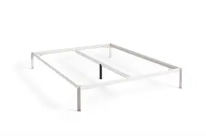 HAY - Connect Bed - Sengeramme - Hvid - 160 x 200 cm med supportbar i midten